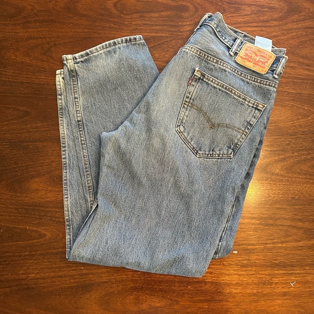 Levi's Men's Straight Jeans in Light Blue